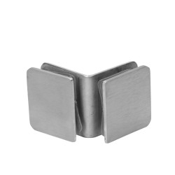 Svorka skla medzi sklá 90°, sklo 8 - 10 mm, AISI 304 Svorka skla medzi sklá 90°, sklo 8 - 10 mm, AISI 304